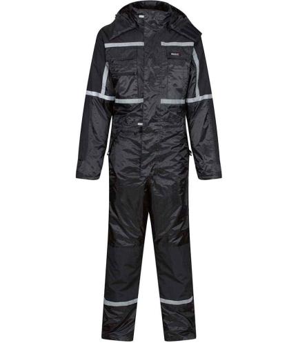 Regatta Pro Waterproof Insulated Coverall - BLK - 3XL